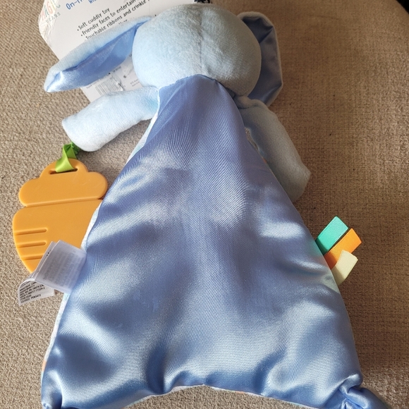 Magic Years Bunny Rabbit Lovey Security Blanket On the go Teether - Picture 5 of 6